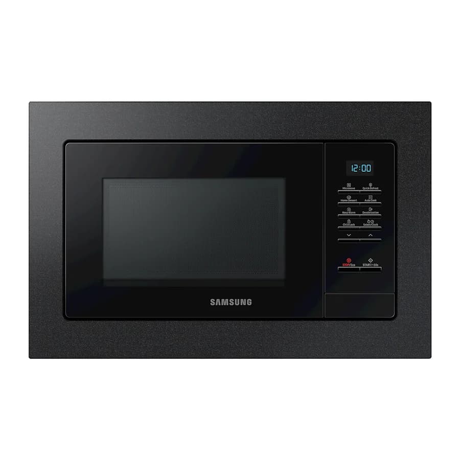 Quraşdırılan mikrodalğalı soba Samsung MS23A7013AB/BW