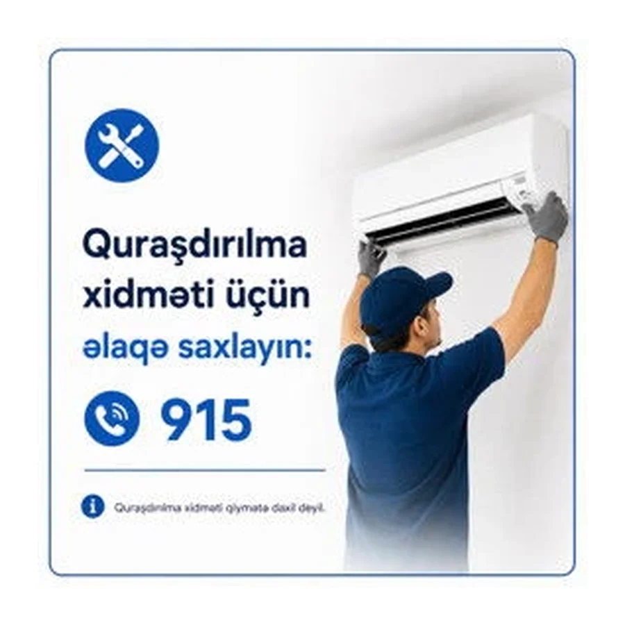 MIDEA MSAF-18HRN8 18000 BTU kondisioner — şəkil 3